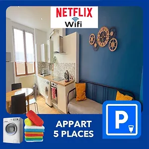 Chic&cosy F2 Gare Netflix Centre-ville Appartement